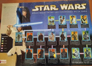 Álbum Star Wars El Ataque de los Clones + Poster