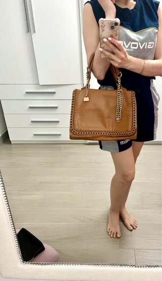 Borsa Genovia color cuoio