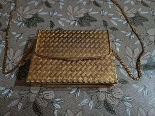 Pochette Gucci Metallo Dorato Rarissima