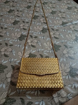 Pochette Gucci Metallo Dorato Rarissima