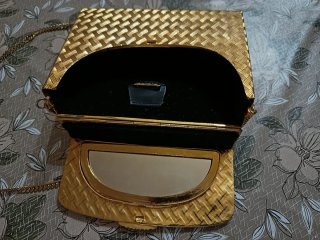 Pochette Gucci Metallo Dorato Rarissima