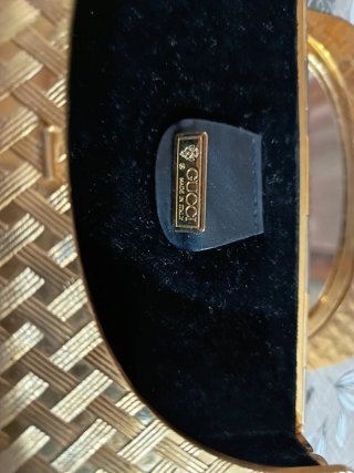 Pochette Gucci Metallo Dorato Rarissima