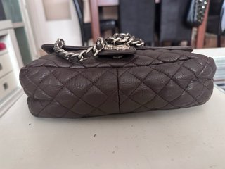 Bolso Purificación García Piel Marrón