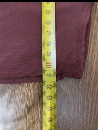 Top mujer asimétrico marrón talla única