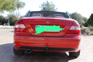 Coche siniestrado para piezas Mercedes CLK