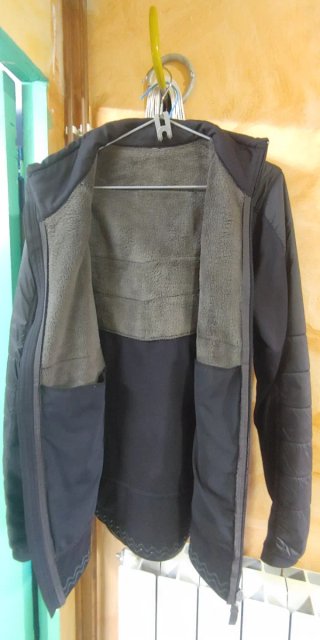 Chaqueta Quechua Negra Talla M