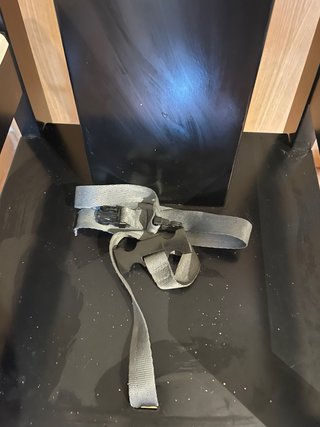 Regalo Trona Ikea Negra de madera