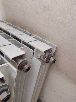 Radiadores de aluminio blancos