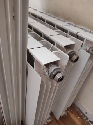 Radiadores de aluminio blancos