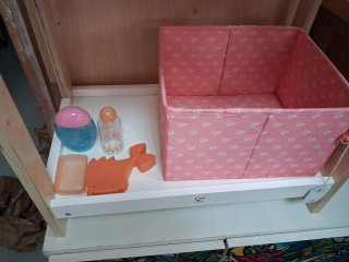 Cambiador juguete marca Hape madera