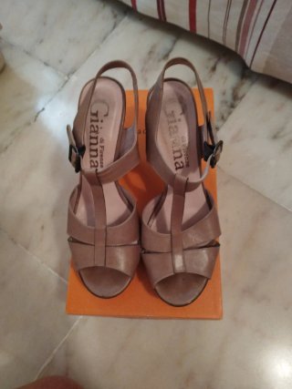 Sandalias Gianna di Firenze Beige