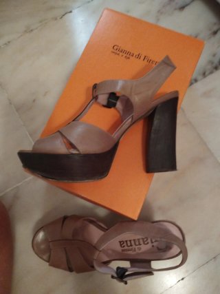 Sandalias Gianna di Firenze Beige