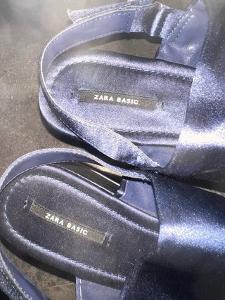 Sandalias cuña Zara Talla 40 Sin estrenar