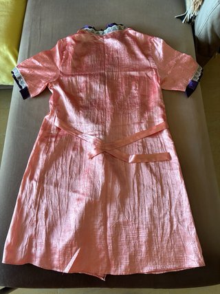 Conjunto Bata y 2 Camisones Encaje Talla M