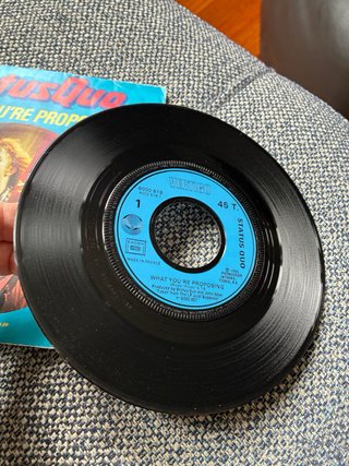 Vinilo Single Status Quo What You're Proposing