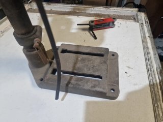 Soporte taladro columna industrial