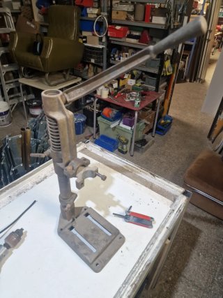Soporte taladro columna industrial