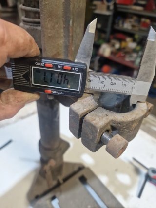 Soporte taladro columna industrial