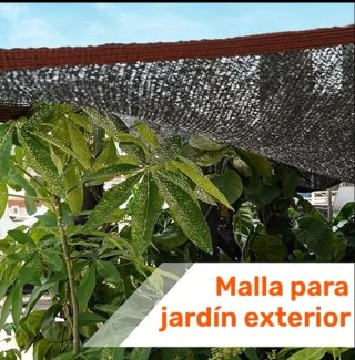 2 Toldos Malla Sombra Rectangular 2X8