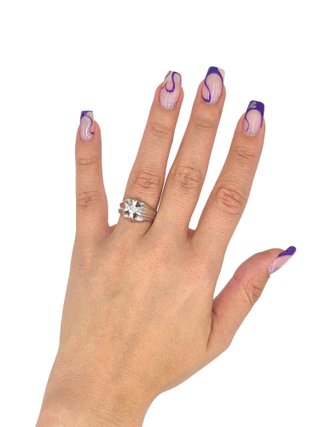 048-01-00213 Anillo Oro Blanco 18K con Diamante