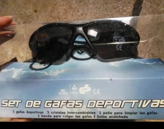 Set Gafas Deportivas con cristales Intercambiable