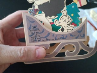 Postal Tridimensional Betty Boop Navideña