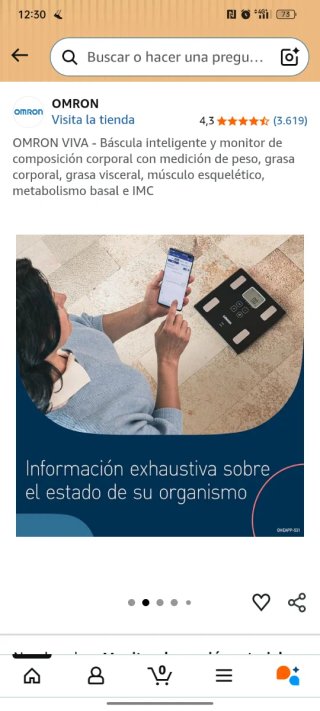 Báscula Inteligente Omron VIVA