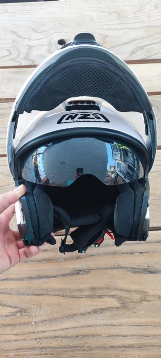 Casco NZI Combo Blanco