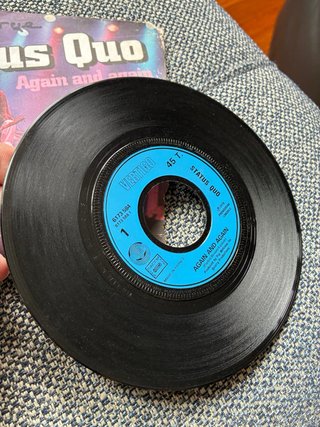 Vinilo Single Status Quo - Again and Again