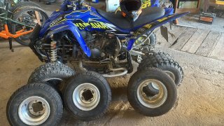 Yamaha raptor 350cm3
