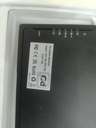 Monitor Portátil Branco
