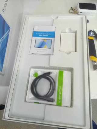 Monitor Portátil Branco