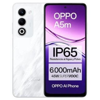 Oppo A5m Bianco 6000mAh 45W 8 e 256 GB