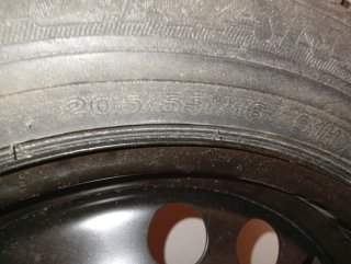 Rueda de repuesto 205/55 R16
