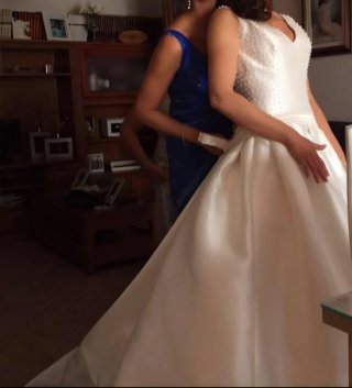 Vestido de Novia Blanco Perla