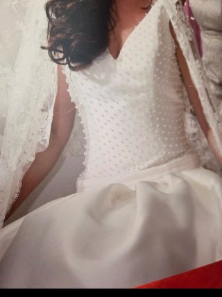 Vestido de Novia Blanco Perla
