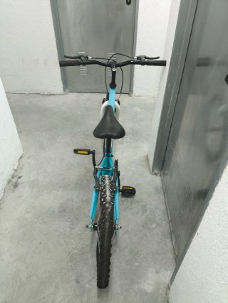 Bicicleta infantil azul