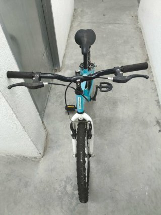 Bicicleta infantil azul
