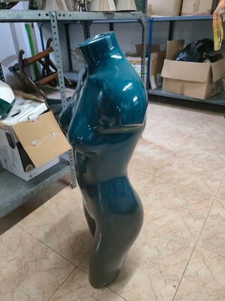 Maniquí Torso Hombre Puma Azul Teal