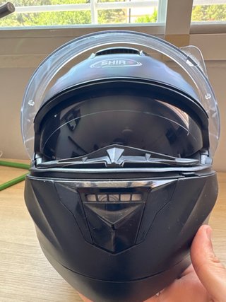 Casco Moto Shiro SH-507 Talla XL Negro