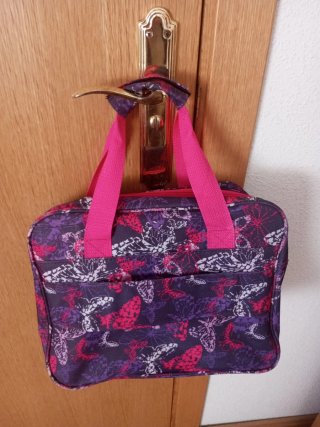 Bolso Morado Mariposas