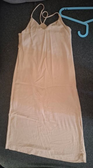 Vestido Zara Beige Tirantes