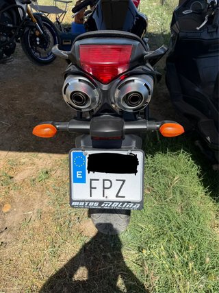 Yamaha FZ6 S2 Naked Negra