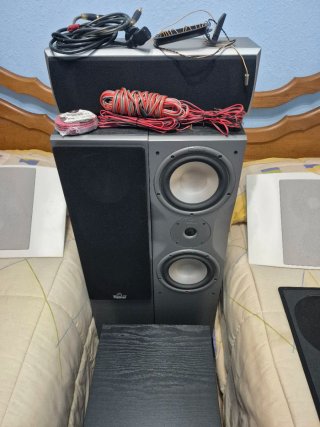 Amplificador JVC RX-E + Altavoces Magnat