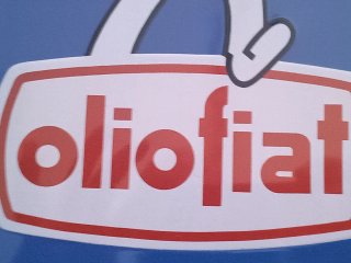 Targhe pubblicitarie Fiat e Oliofiat