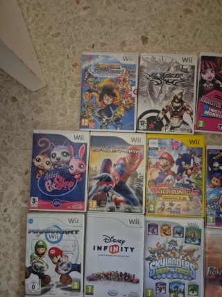 Lote 17 giochi Nintendo Wii
