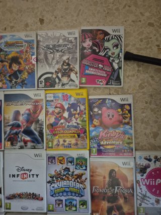 Lote 17 giochi Nintendo Wii