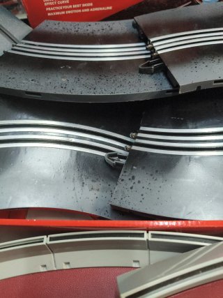 Scalextric SCX Curva Chicane Super Sliding
