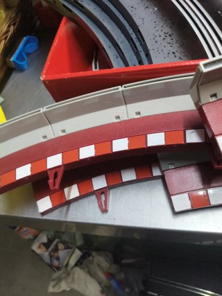 Scalextric SCX Curva Chicane Super Sliding