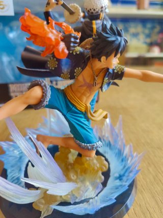 Figura One Piece Luffy y Law Figuarts Zero 5th